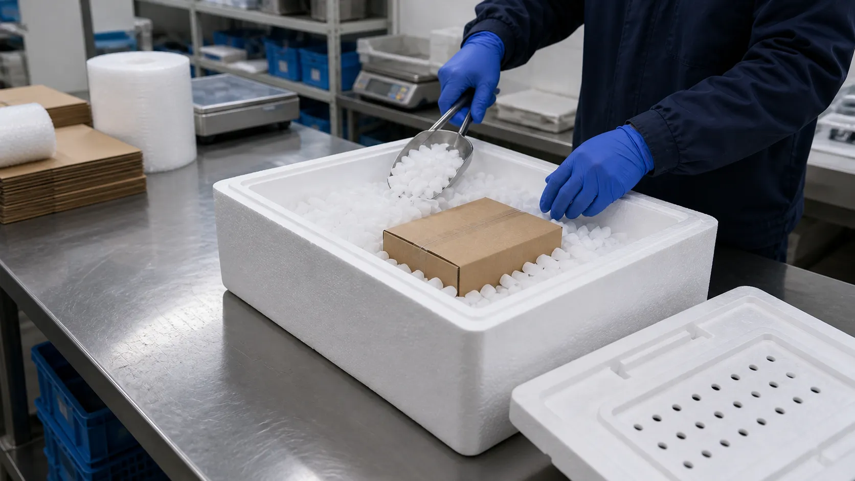 Dry ice cold-chain planning reference